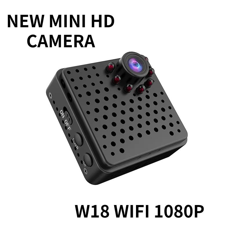 W18 беспроводной мини-монитор 1080P с дистанционным управлением, камера наблюдения высокого разрешения для дома и улицы, ночное видение, датчик...
W18 беспроводной мини-монитор 1080P с дистанционным управлением, камера наблюдения высокого разрешения для дома и улицы, ночное видение, датчик...