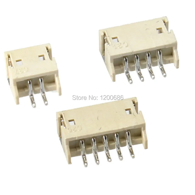 

25PCS ZH1.5 Vertical ZH 1.5MM SMD Connector Terminal Socket ZH 1.5mm ZH 2 3 4 6 10-Pin Connector Plug