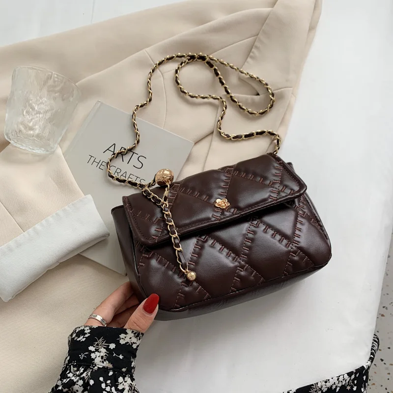 Small Summer Bag Female 2021 New Trendy Fashion Chain Solid Color Single Shoulder Plaid Square Crossbody Messenger Bag
Small Summer Bag Female 2021 New Trendy Fashion Chain Solid Color Single Shoulder Plaid Square Crossbody Messenger Bag