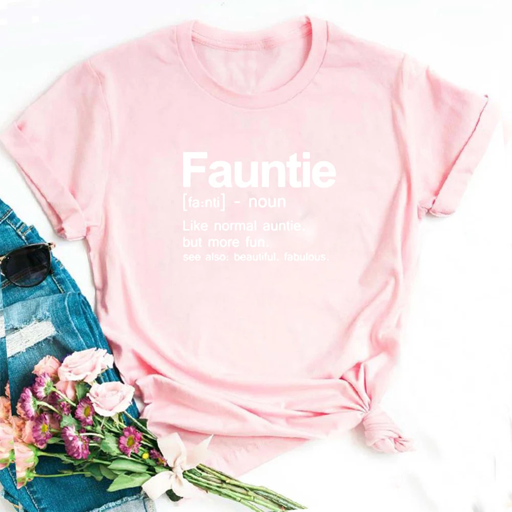 FAUNTIE Print Summer T-shirt Women O-neck Cotton Short Sleeve Funny Tshirt Women Top Loose T-shirt Femme Black White
FAUNTIE Print Summer T-shirt Women O-neck Cotton Short Sleeve Funny Tshirt Women Top Loose T-shirt Femme Black White