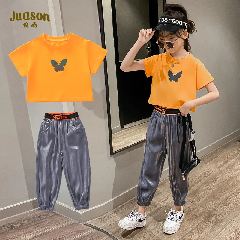 Girls' summer sports suit 2021 new, children's summer leisure printing suit, 4-14 years old girls' clothes
Girls' summer sports suit 2021 new, children's summer leisure printing suit, 4-14 years old girls' clothes