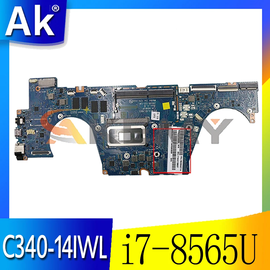 Для Lenovo C340-14IWL FLEX-14IWL S540-14IWL Материнская плата ноутбука LA-H081P с процессором i7 8565U 4 Гб оперативная память 100% рабочих
Для Lenovo C340-14IWL FLEX-14IWL S540-14IWL Материнская плата ноутбука LA-H081P с процессором i7 8565U 4 Гб оперативная память 100% рабочих