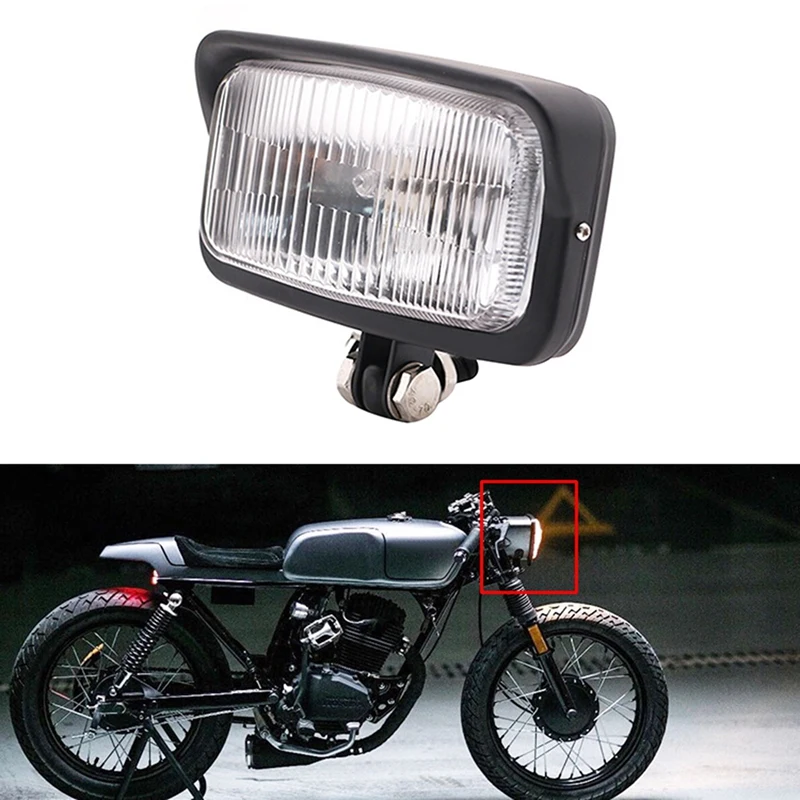 Мотоцикл светильник модификации Ретро спереди головной светильник дневного Светильник Универсальный 
Мотоцикл светильник модификации Ретро спереди головной светильник дневного Светильник Универсальный