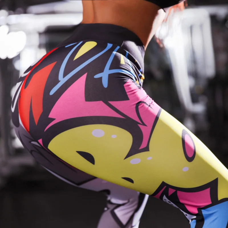 Cartoon pattern printed yoga sports leggings Sport Leggings Yoga-Pants Running-Tights
Cartoon pattern printed yoga sports leggings Sport Leggings Yoga-Pants Running-Tights