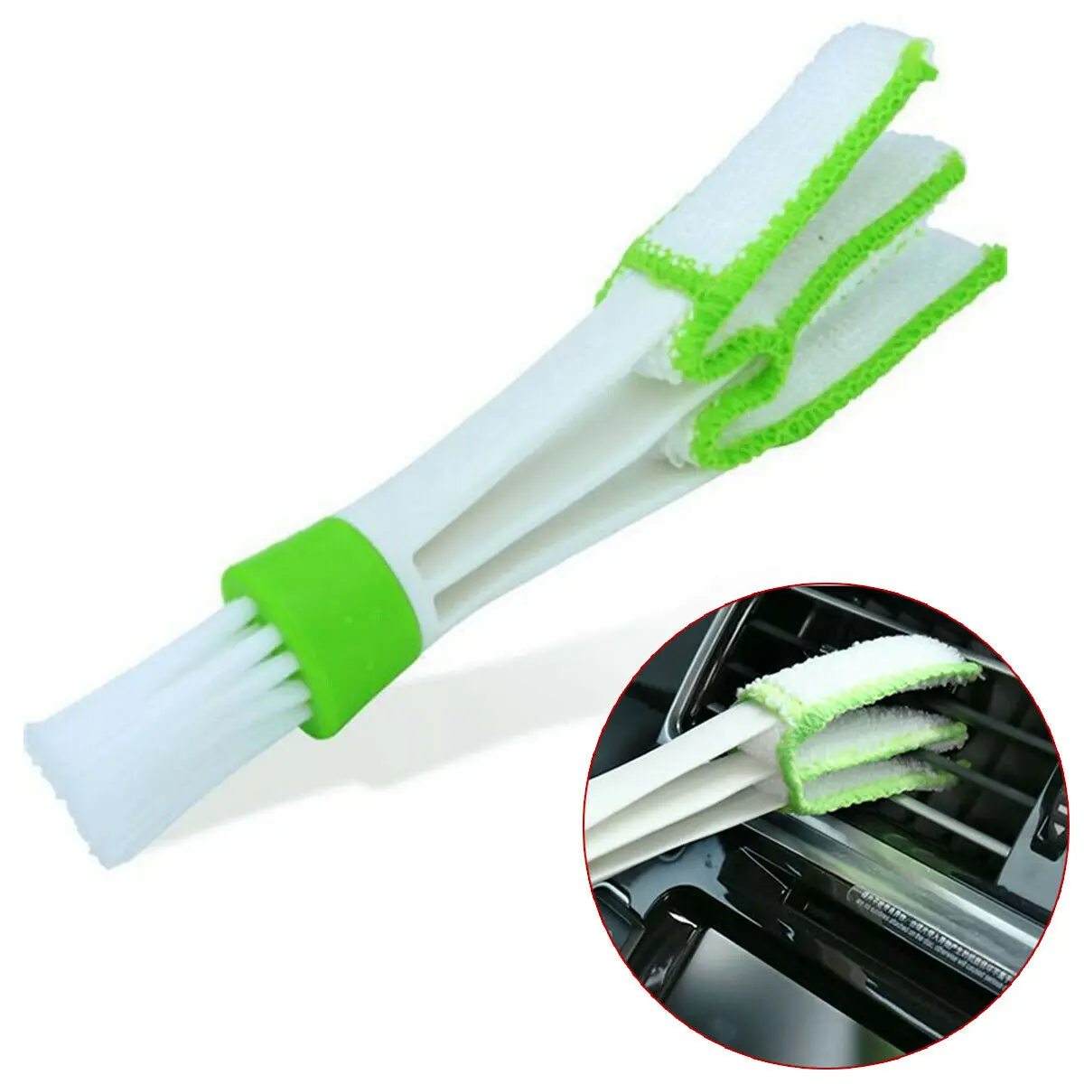 Auto Cleaning Tool Double Ended Air Conditioning Vent Outlet Keyboard Car Wash Brush Tool Clean Home Cleaner Accessories
Auto Cleaning Tool Double Ended Air Conditioning Vent Outlet Keyboard Car Wash Brush Tool Clean Home Cleaner Accessories