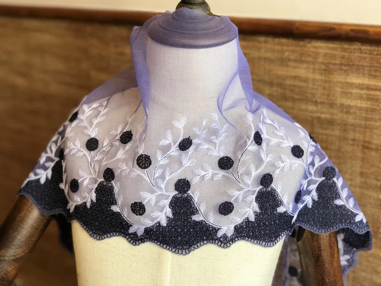 2Meters 21cm Width Soft Mesh Single Side Flowers Embroidery Lace Fabric Trim For Bra Lingerie Underwear Doll's Dress Ribbon
2Meters 21cm Width Soft Mesh Single Side Flowers Embroidery Lace Fabric Trim For Bra Lingerie Underwear Doll's Dress Ribbon