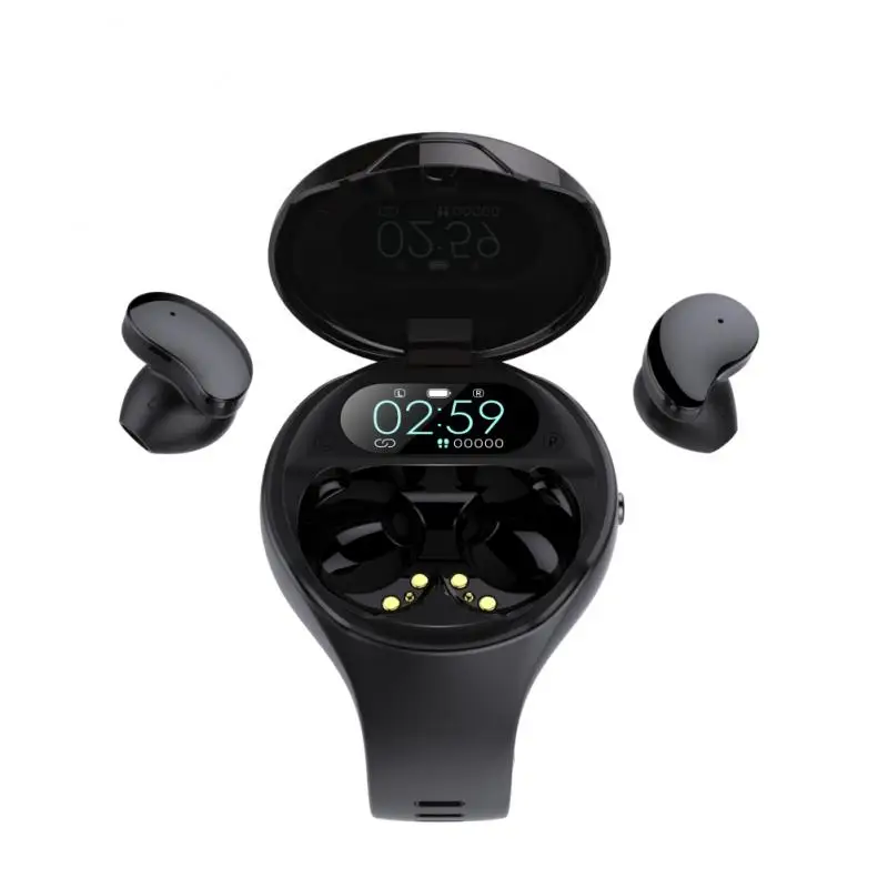 Smart Watch Tws Bluetooth-compatible Earphone Smartwatch Wristbands Fitness Heart Rate Blood Oxygen Detection For Ios Android
Smart Watch Tws Bluetooth-compatible Earphone Smartwatch Wristbands Fitness Heart Rate Blood Oxygen Detection For Ios Android
