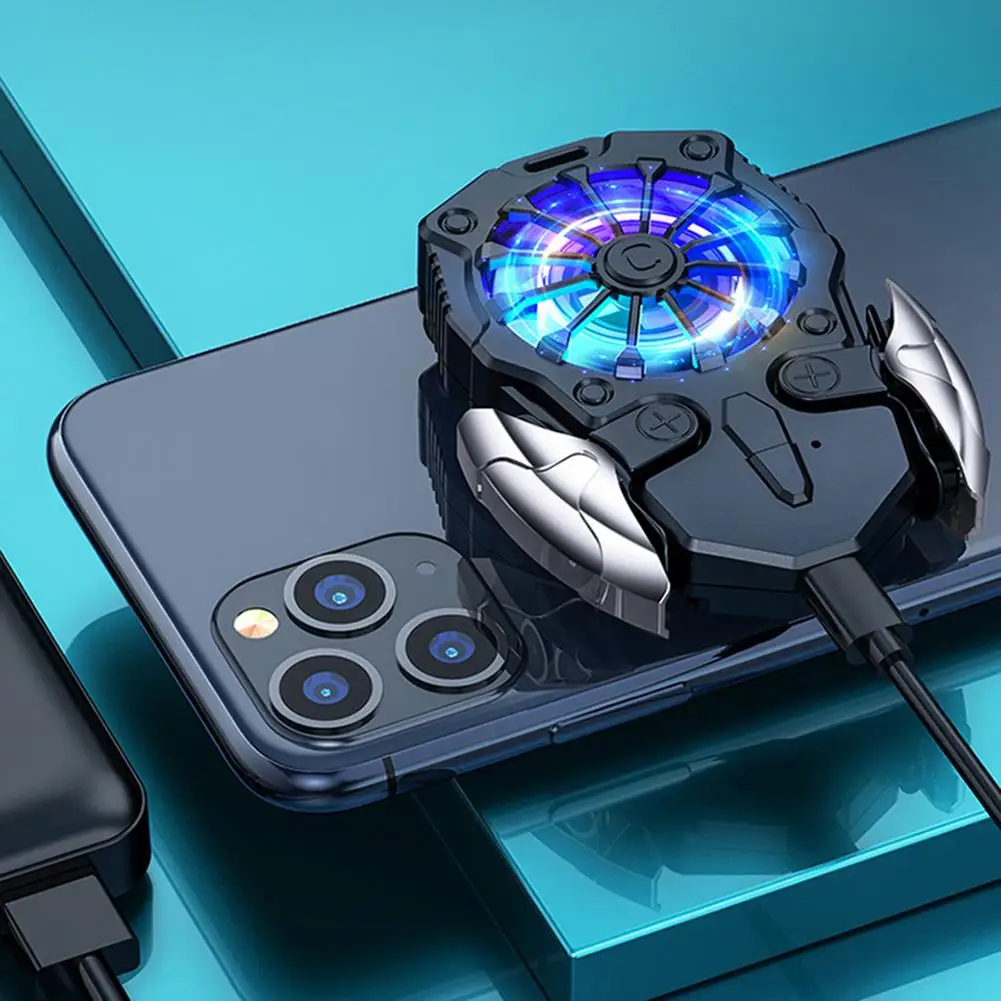 Portable Mobile Phone Cooler Game Cooling Holder Stand Radiator With Mechanical Axis Game Buttons For Android/IOS Drop Shipping
Portable Mobile Phone Cooler Game Cooling Holder Stand Radiator With Mechanical Axis Game Buttons For Android/IOS Drop Shipping