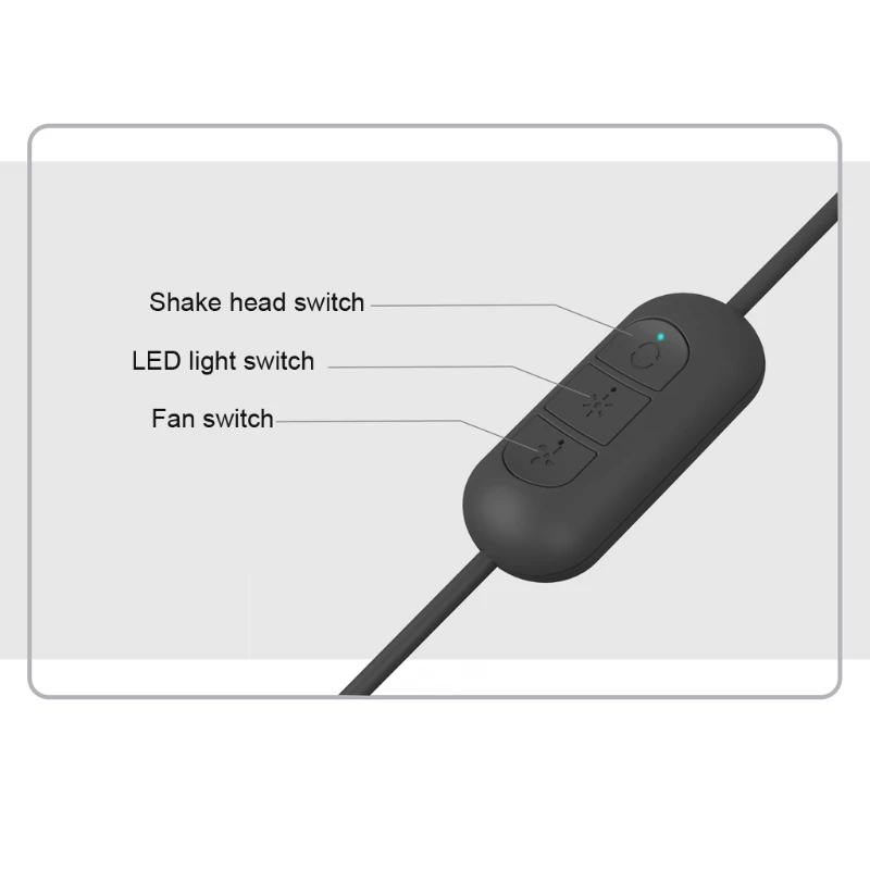 Car Air Vent USB Fan Auto 3 Speed Oscillating Cooling Fan with Warm LED Light H3CA
Car Air Vent USB Fan Auto 3 Speed Oscillating Cooling Fan with Warm LED Light H3CA