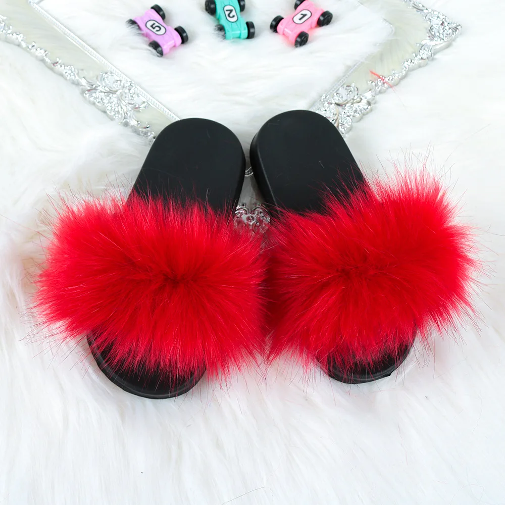 Winter Furry Home Slippers Casual Outer Wear Beach Shoes Girls Flat Shoes Outdoor Fluffy Slippers Pvc Non-Slip Children's Shoes
Winter Furry Home Slippers Casual Outer Wear Beach Shoes Girls Flat Shoes Outdoor Fluffy Slippers Pvc Non-Slip Children's Shoes