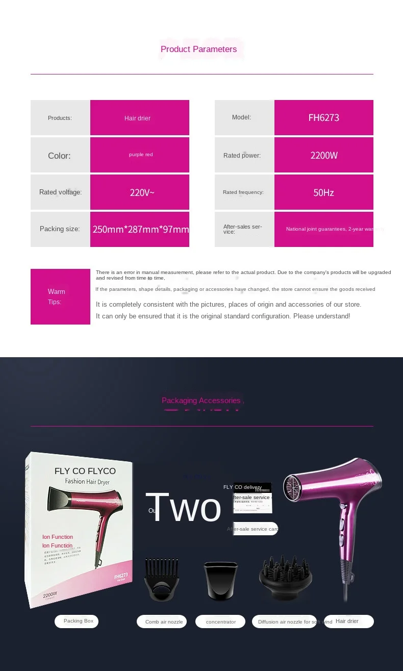220V Secador De Cabello Diffuser Blower 3 Nozzle Wind Professional Hairdressing Salon Set Anion Hair Dryer With comb
220V Secador De Cabello Diffuser Blower 3 Nozzle Wind Professional Hairdressing Salon Set Anion Hair Dryer With comb