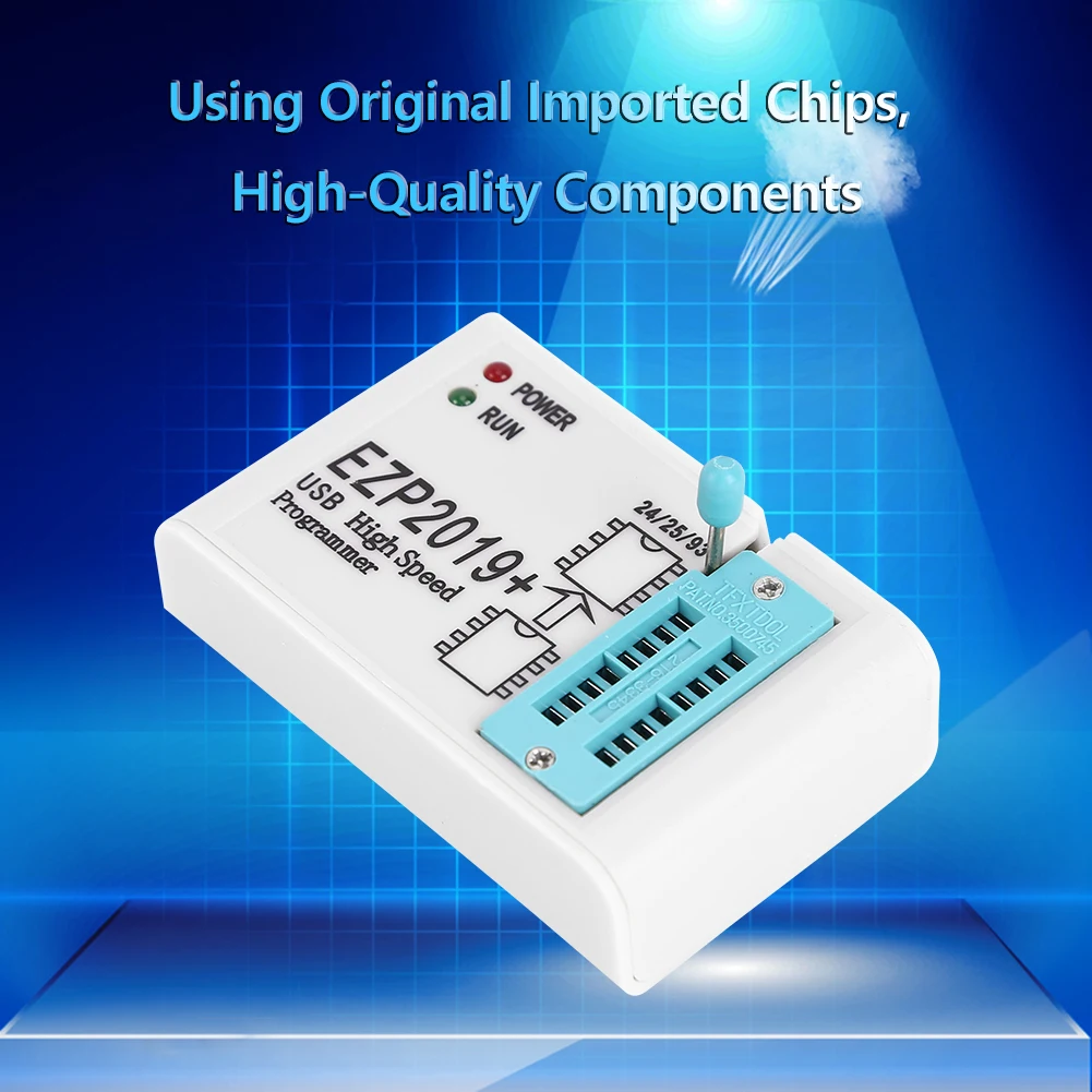 USB Programmer Adapter High-speed USB SPI Programmer EZP Support 24 25 93 EEPROM 25 Flash BIOS Chip Full Set with 8 Adapter
USB Programmer Adapter High-speed USB SPI Programmer EZP Support 24 25 93 EEPROM 25 Flash BIOS Chip Full Set with 8 Adapter