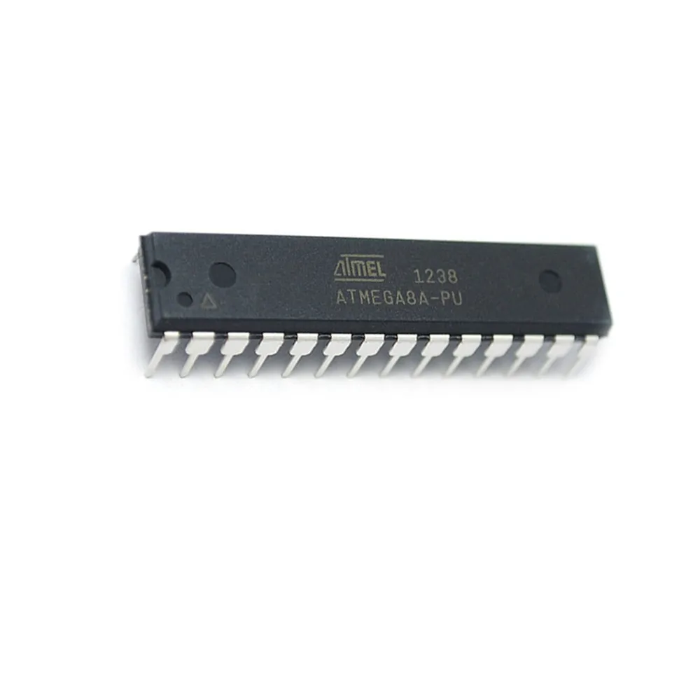 IC Chips ATMEGA8A-PU ATMEGA8A MEGA8A DIP-28 8-bit with 8K Bytes In-System Programmable Flash ATMEGA8 DIP Original 28P 28pin
IC Chips ATMEGA8A-PU ATMEGA8A MEGA8A DIP-28 8-bit with 8K Bytes In-System Programmable Flash ATMEGA8 DIP Original 28P 28pin