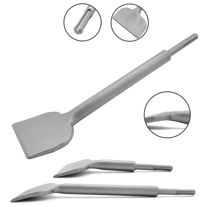 Электрический молоток, резец с круглым хвостовиком, два отверстия, изогнутое долото, лопатка, ударное сверло для бетона, Угловое расширение
Электрический молоток, резец с круглым хвостовиком, два отверстия, изогнутое долото, лопатка, ударное сверло для бетона, Угловое расширение