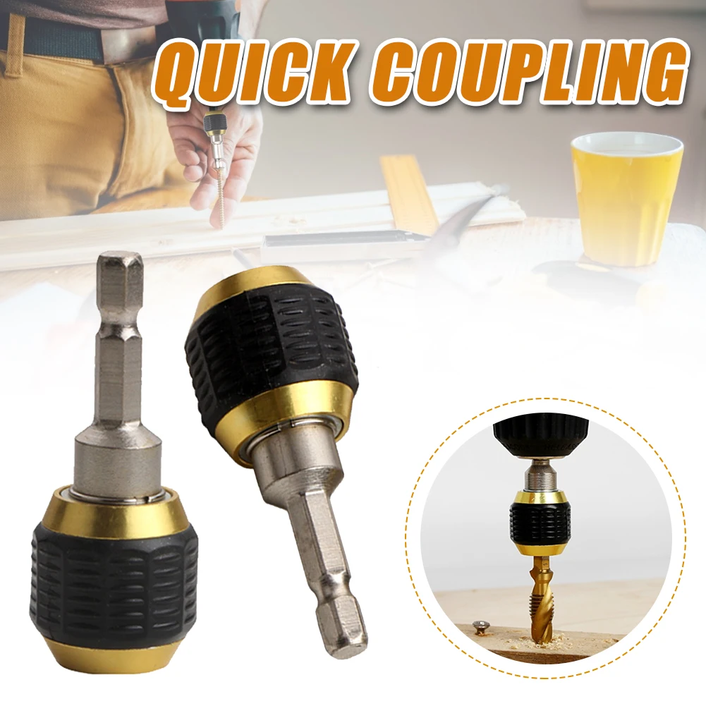 60mm Hex Handle Quick Coupling 6.35mm Change Joint Electric Hand Drill Three Claw Turn 1/4 Inner Hex Self-locking Connecting Rod
60mm Hex Handle Quick Coupling 6.35mm Change Joint Electric Hand Drill Three Claw Turn 1/4 Inner Hex Self-locking Connecting Rod
