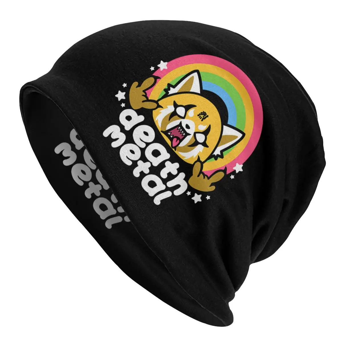 Агрессивные металлические шапки в стиле ретсуко Death Metal Aggretsuko, крутые уличные шапки, облегающие шапки, мужские Весенние шапки двойного назна...
Агрессивные металлические шапки в стиле ретсуко Death Metal Aggretsuko, крутые уличные шапки, облегающие шапки, мужские Весенние шапки двойного назна...