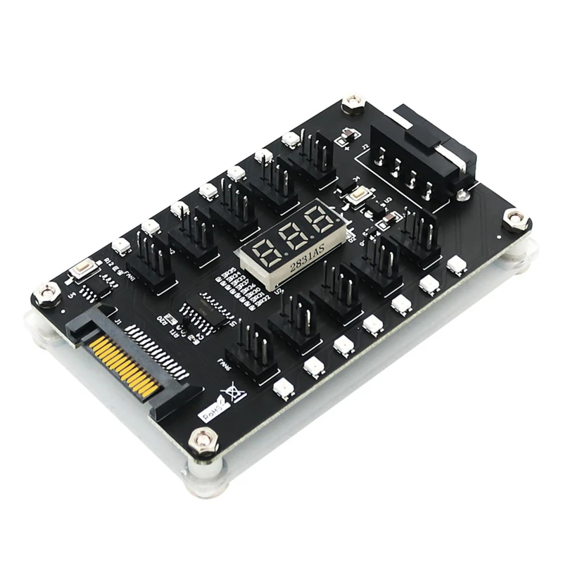 2022 NewFan Hub Motherboard 1 to 10pin 3/4pin Fan for SATA 4pin PWM Cooler Splitter 12V
2022 NewFan Hub Motherboard 1 to 10pin 3/4pin Fan for SATA 4pin PWM Cooler Splitter 12V