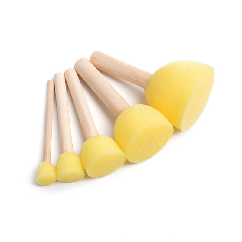 Children's Art Material Round Brush Graffiti Tool Mushroom Head Seal Kindergarten DIY Rubbing Paint Sponges For Kids
Children's Art Material Round Brush Graffiti Tool Mushroom Head Seal Kindergarten DIY Rubbing Paint Sponges For Kids