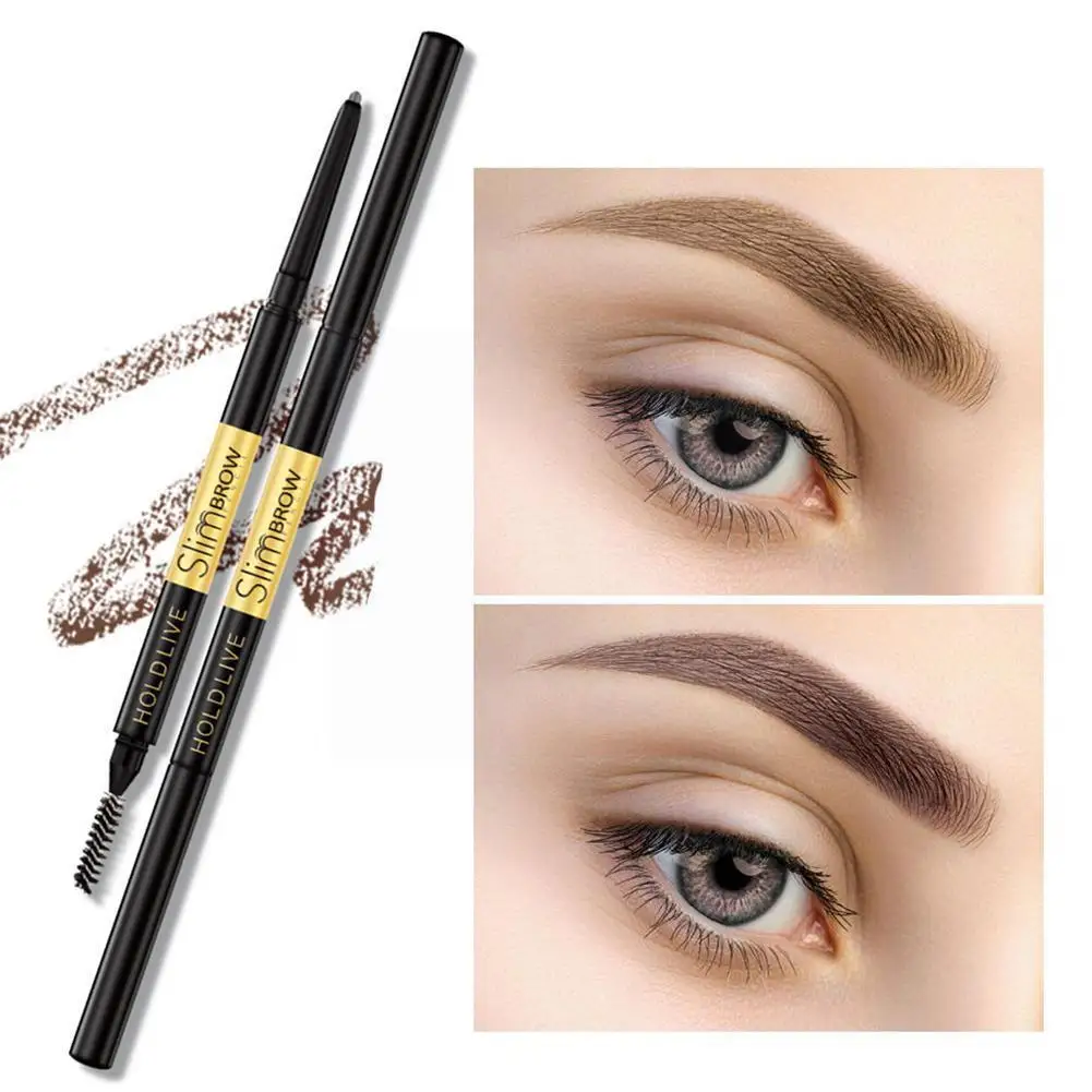 5 Color Double Headed Eyebrow Pencil Ultra Fine Eye Black Cosmetic Tattoo Brow Tint Up Cosmetic Waterproof Make Tool Brown O0r6
5 Color Double Headed Eyebrow Pencil Ultra Fine Eye Black Cosmetic Tattoo Brow Tint Up Cosmetic Waterproof Make Tool Brown O0r6