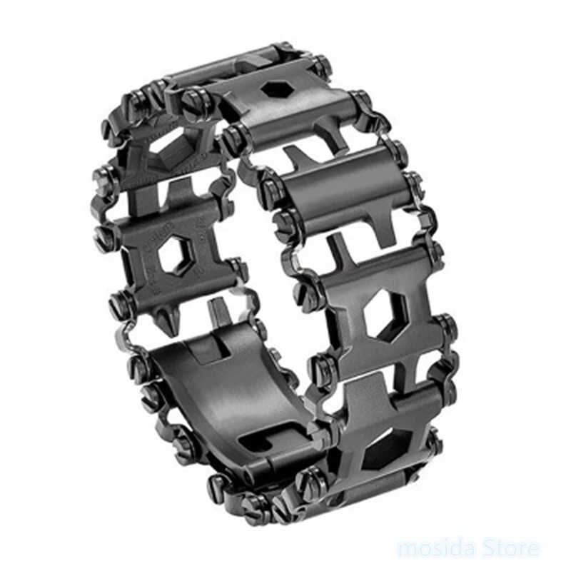 29 in one wearable multifunctional stainless steel tool bracelet metal screwdriver survival tool bracelet
29 in one wearable multifunctional stainless steel tool bracelet metal screwdriver survival tool bracelet