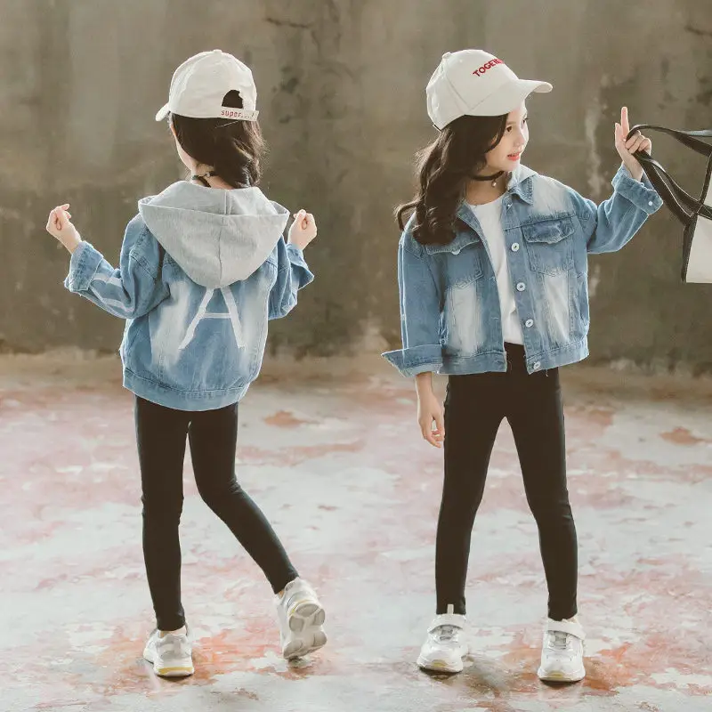 New Fashion Girls Korean Hoodie Jacket Denim Baby Jacket Hooded Outerwear Luxury Clothes Hoody Jean Jacket Kids Coat for Girls
New Fashion Girls Korean Hoodie Jacket Denim Baby Jacket Hooded Outerwear Luxury Clothes Hoody Jean Jacket Kids Coat for Girls