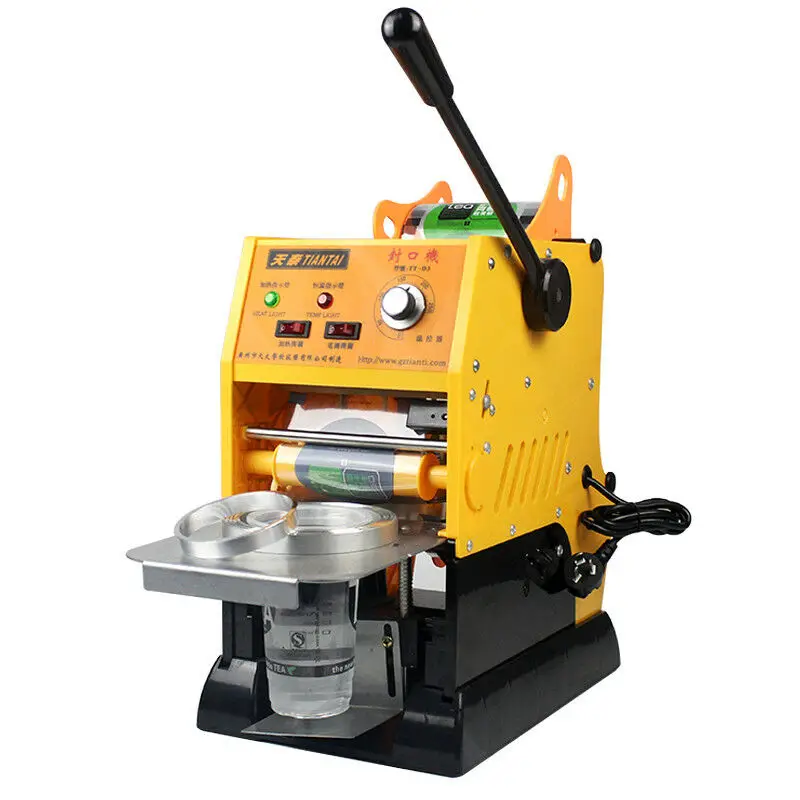 315W Commercial Electric Bubble Tea Boba Cup Sealer Sealing Machine for 9 /9.5CM for Coffee/Milk Tea Cup Sealer
315W Commercial Electric Bubble Tea Boba Cup Sealer Sealing Machine for 9 /9.5CM for Coffee/Milk Tea Cup Sealer