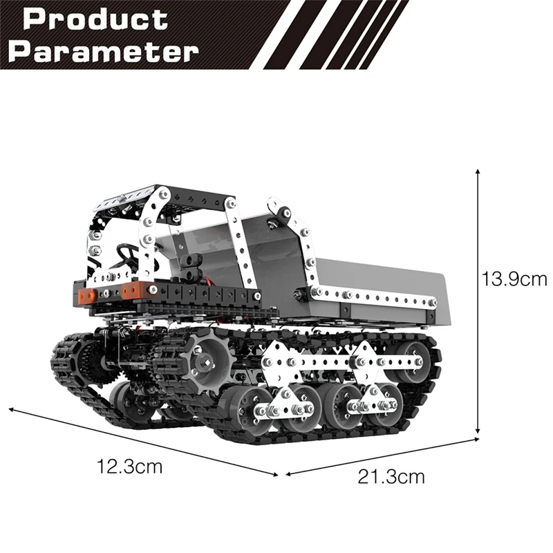 RC Crawler Dump Truck Car Puzzle 934pcs Stainless Steel Building Blocks 2.4G Remote Control 10Channel Car Toy Bricks For Kid Boy
RC Crawler Dump Truck Car Puzzle 934pcs Stainless Steel Building Blocks 2.4G Remote Control 10Channel Car Toy Bricks For Kid Boy