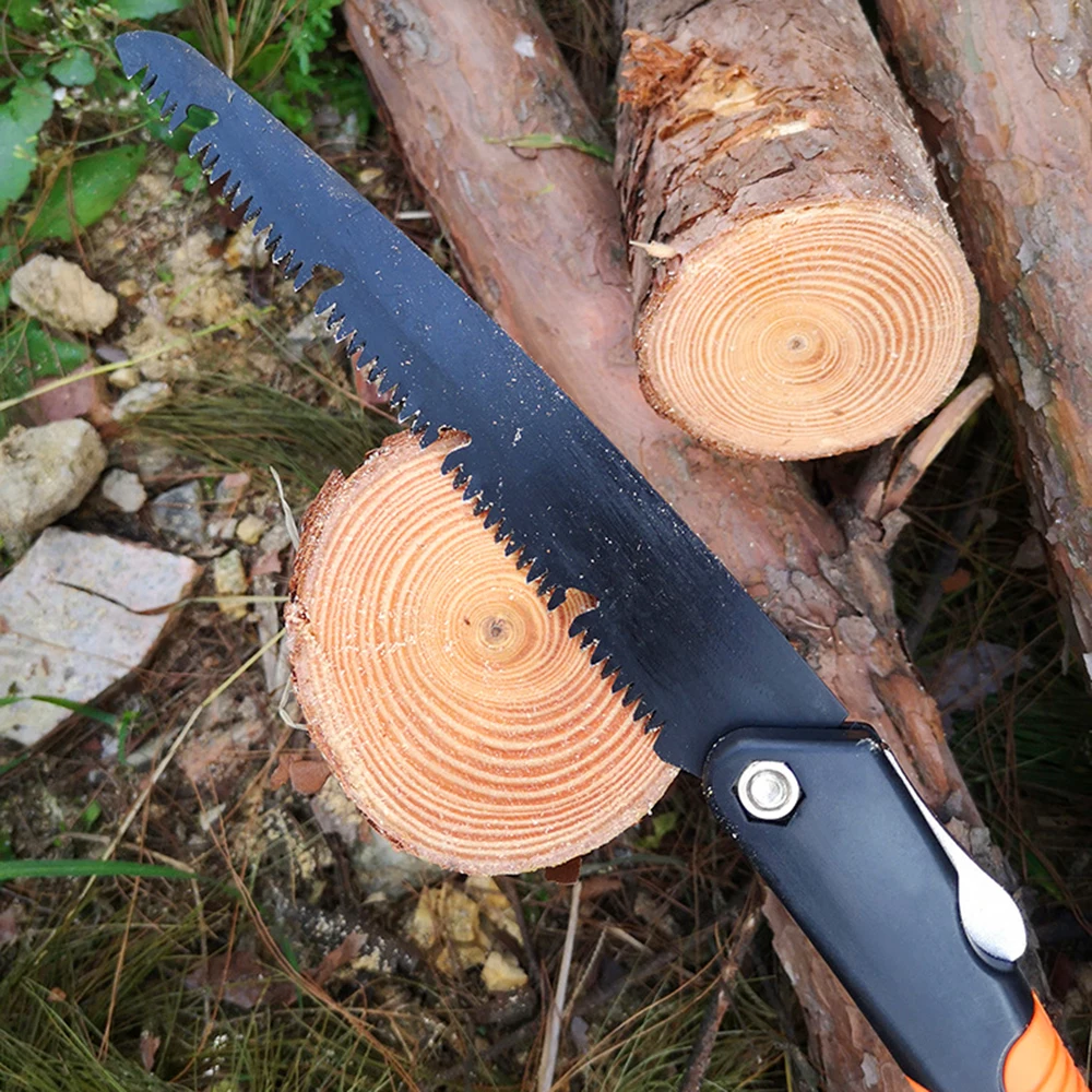 KKmoon Folding Hand Saw Pruning Saw 7 Inch Blade with Triple-bevel Teeth Ergonomic TPR Handle for Trees Trimming Branches
KKmoon Folding Hand Saw Pruning Saw 7 Inch Blade with Triple-bevel Teeth Ergonomic TPR Handle for Trees Trimming Branches