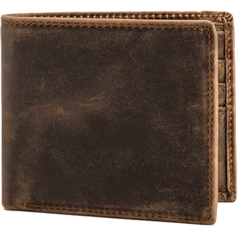 Men Short Wallet Retro Men's Coin Purse Simple Card Holder Wallet Frosted Cowhide Original Handmade Leather Crazy Horse Leather
Men Short Wallet Retro Men's Coin Purse Simple Card Holder Wallet Frosted Cowhide Original Handmade Leather Crazy Horse Leather