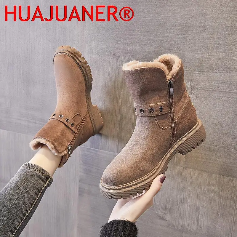 Winter Snow Boots Warm Fur Shoes 2021 High Quality Snow Boots Women Platform Ankle Boots Women Botas Mujer
Winter Snow Boots Warm Fur Shoes 2021 High Quality Snow Boots Women Platform Ankle Boots Women Botas Mujer