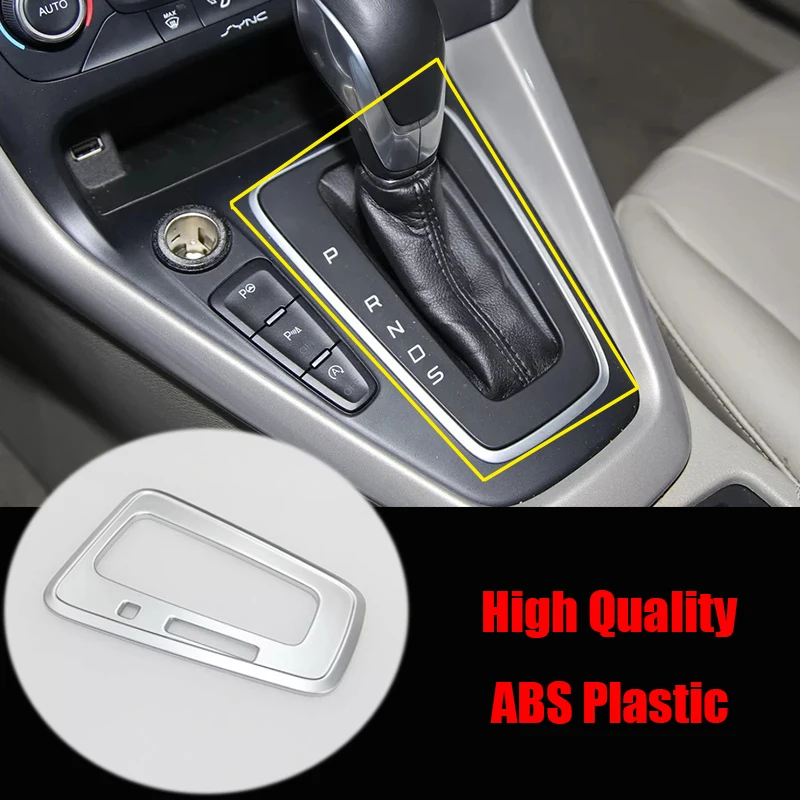 ABS хром для Ford Focus 2015 2016 аксессуары Автомобильные шестерни рамка декоративная