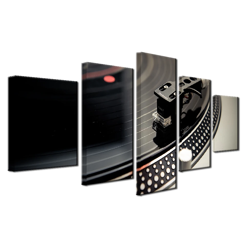 Canvas Paintings Home Decor HD Prints Dance Hall Bar Posters 5 Piece DJ Music Instrument Turntables Pictures Night Club Wall Art
Canvas Paintings Home Decor HD Prints Dance Hall Bar Posters 5 Piece DJ Music Instrument Turntables Pictures Night Club Wall Art