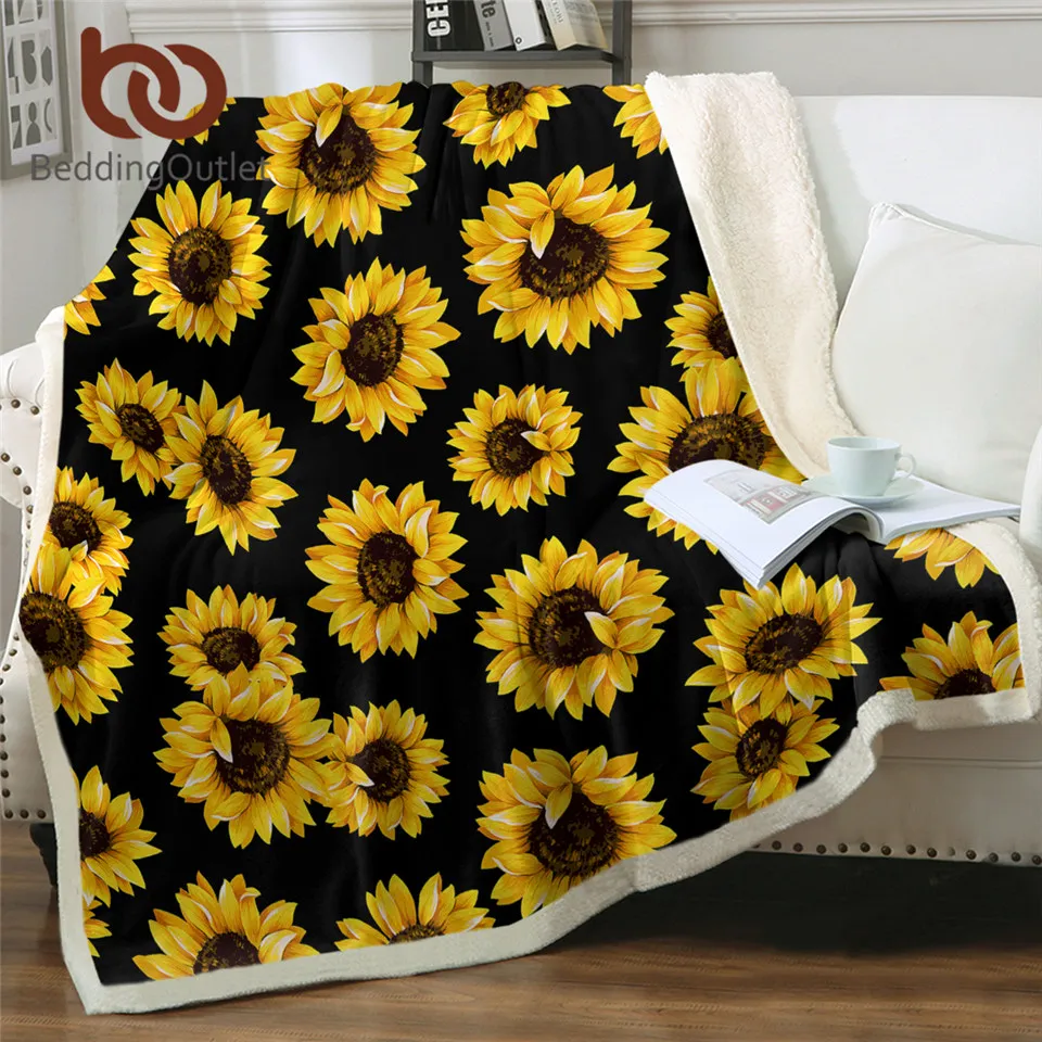 BeddingOutlet одеяло для кровати в виде подсолнуха, роскошное цветочное одеяло, фланелевое одеяло, желтое черное мягкое одеяло для дивана
BeddingOutlet одеяло для кровати в виде подсолнуха, роскошное цветочное одеяло, фланелевое одеяло, желтое черное мягкое одеяло для дивана