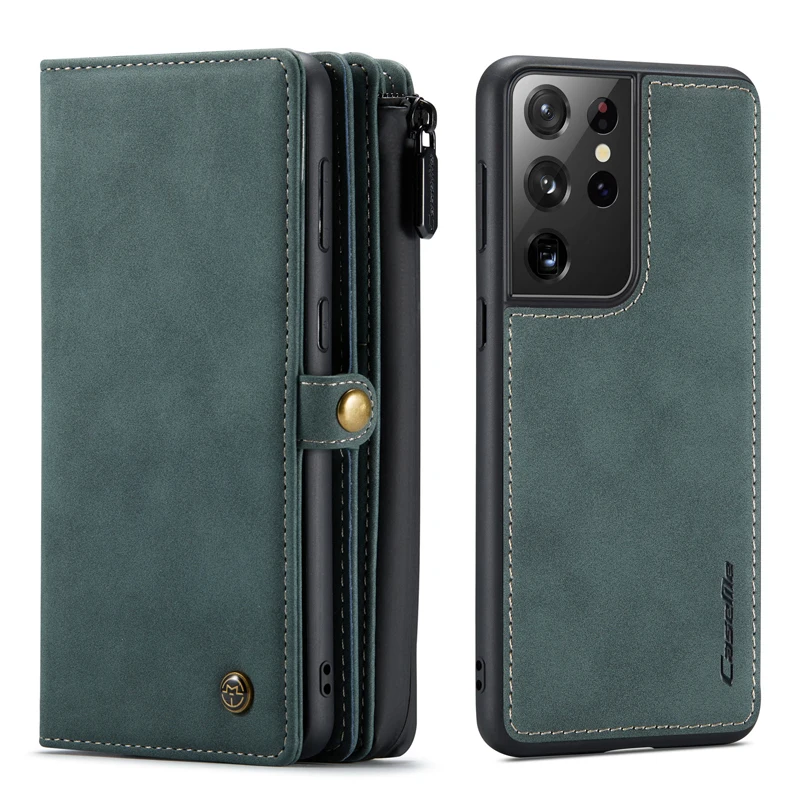 For Samsung Galaxy S21 S21 Plus Phone Bag Cover 2 in 1 Multifunction Split Flip Zipper Wallet Leather Case for Samsung S20 Plus
For Samsung Galaxy S21 S21 Plus Phone Bag Cover 2 in 1 Multifunction Split Flip Zipper Wallet Leather Case for Samsung S20 Plus