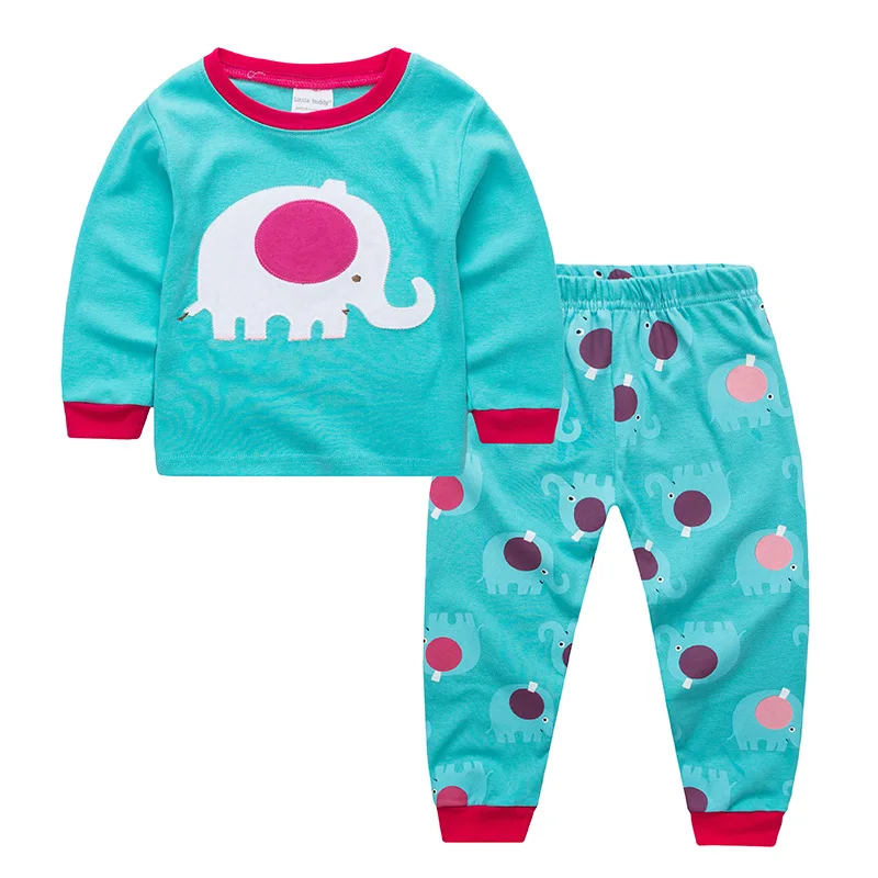 Pijama Infantil Pyjamas Kids Spring Autumn Children Girls Cotton Pajamas Home Clothes Suit Elephant Cartoon 2-7y
Pijama Infantil Pyjamas Kids Spring Autumn Children Girls Cotton Pajamas Home Clothes Suit Elephant Cartoon 2-7y