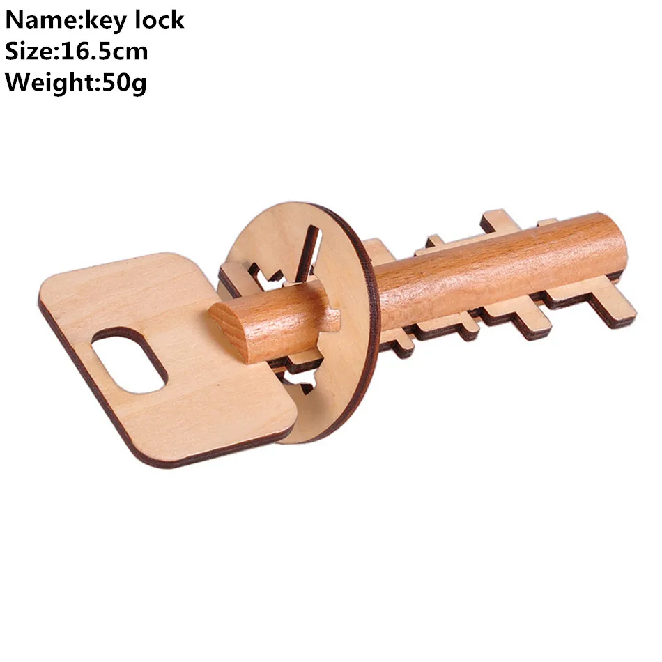 Kong Ming Key Lock Kids Adult Wooden Intellectual Puzzle Brain Tease Toy Educational Toys For Childre
Kong Ming Key Lock Kids Adult Wooden Intellectual Puzzle Brain Tease Toy Educational Toys For Childre