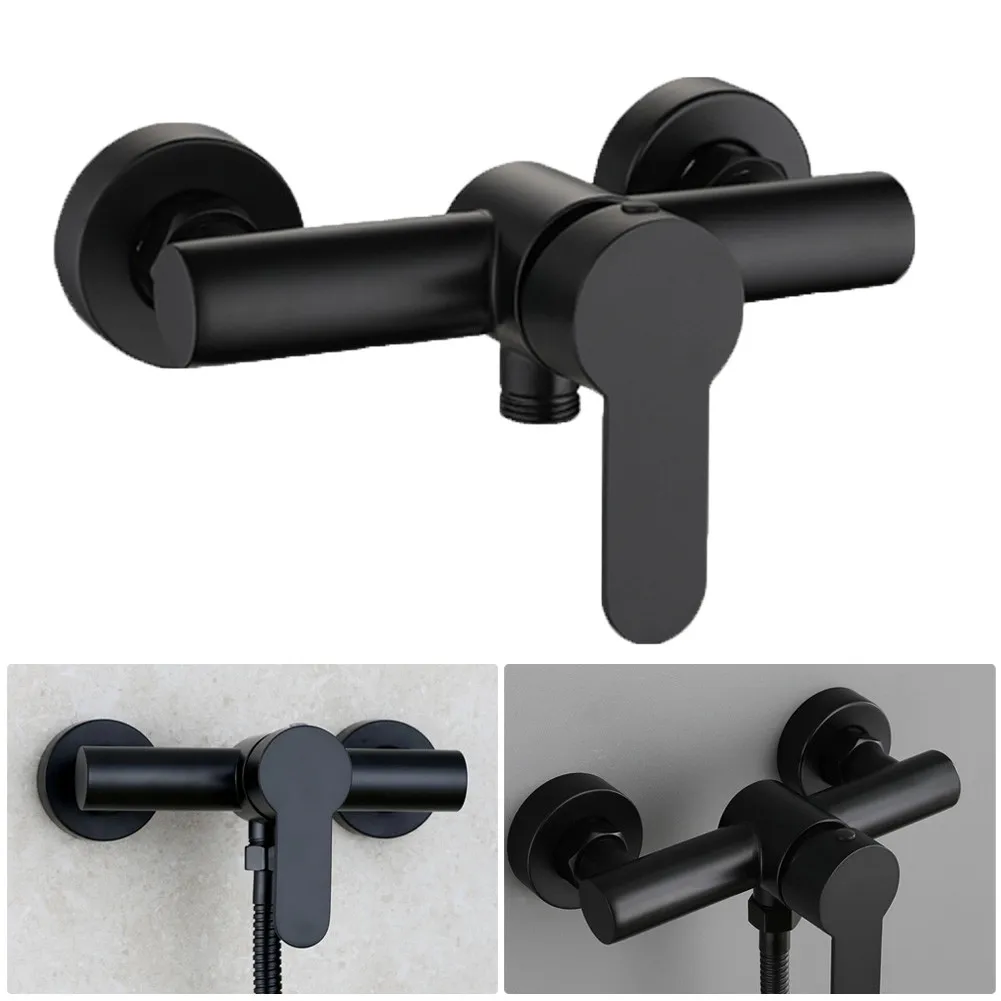 Stainless Steel Bathroom Shower Faucet Set Matte Black Wall Mount Rainfall Shower Mixer Tap Bathtub 3-way Shower Mixer Tap
Stainless Steel Bathroom Shower Faucet Set Matte Black Wall Mount Rainfall Shower Mixer Tap Bathtub 3-way Shower Mixer Tap