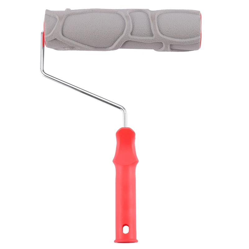 Stone Texture Rubber Embossed Paint Roller Brush Hand Tool Indoor and Outdoor Home Bedroom DIY Wall Decoration Tool 
Stone Texture Rubber Embossed Paint Roller Brush Hand Tool Indoor and Outdoor Home Bedroom DIY Wall Decoration Tool
