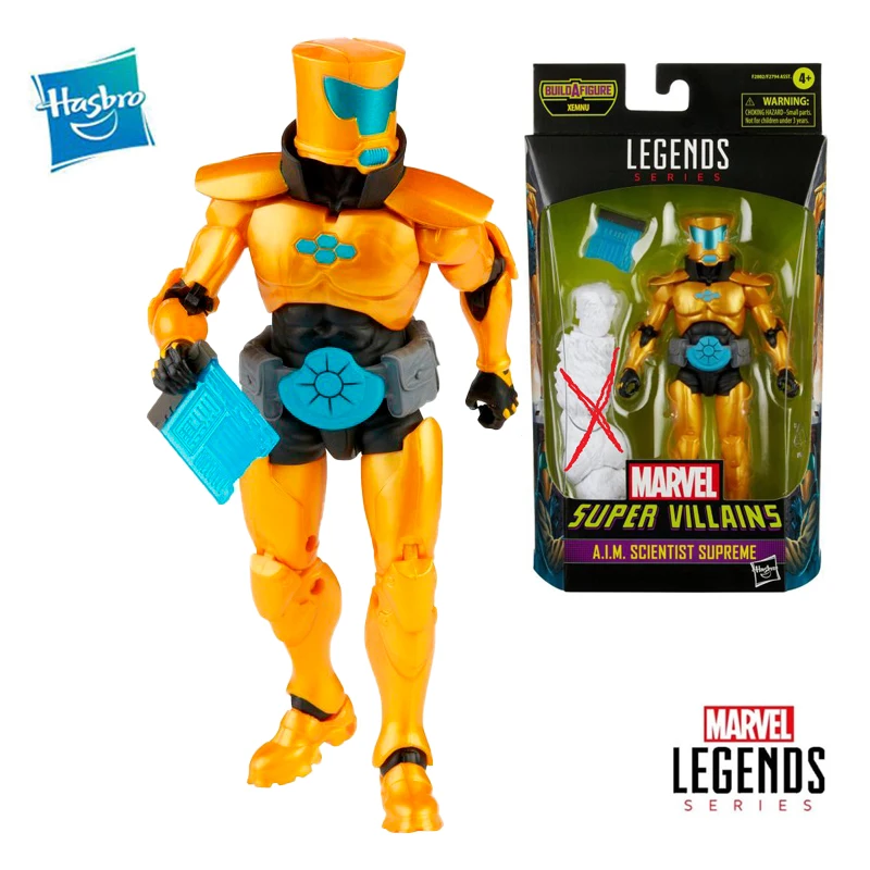 Серия A.i.m. "Легенды Марвел супер Злодеи" от Hasbro Экшн-фигурка ученый Суприм, 6-дюймовая коллекция, подарки для детей, игрушки
Серия A.i.m. "Легенды Марвел супер Злодеи" от Hasbro Экшн-фигурка ученый Суприм, 6-дюймовая коллекция, подарки для детей, игрушки