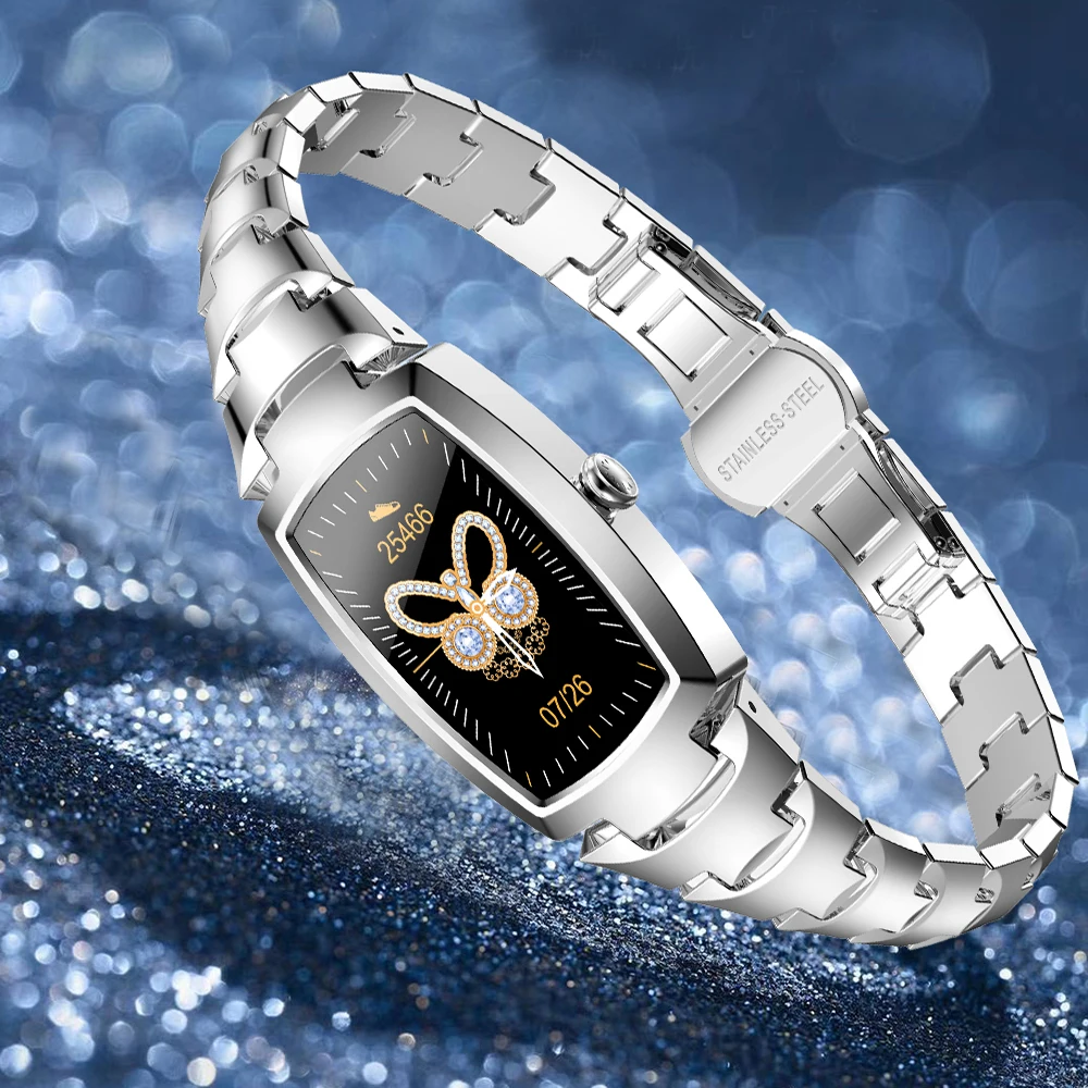 Smart Watch Women H8 Pro Smartwatch 2021 Heart Rate Monitoring Bluetooth Fitness Bracelet IP67 Women's watches for Android IOS
Smart Watch Women H8 Pro Smartwatch 2021 Heart Rate Monitoring Bluetooth Fitness Bracelet IP67 Women's watches for Android IOS