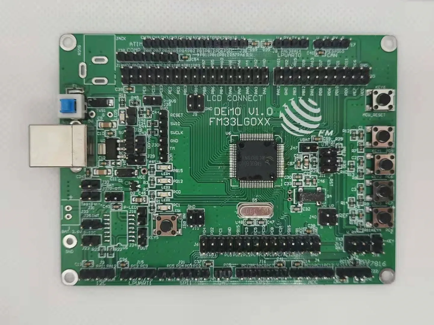 Fm33lg048 Series MCU Single Chip Microcomputer Development Board Learning Board Evaluation Board
Fm33lg048 Series MCU Single Chip Microcomputer Development Board Learning Board Evaluation Board