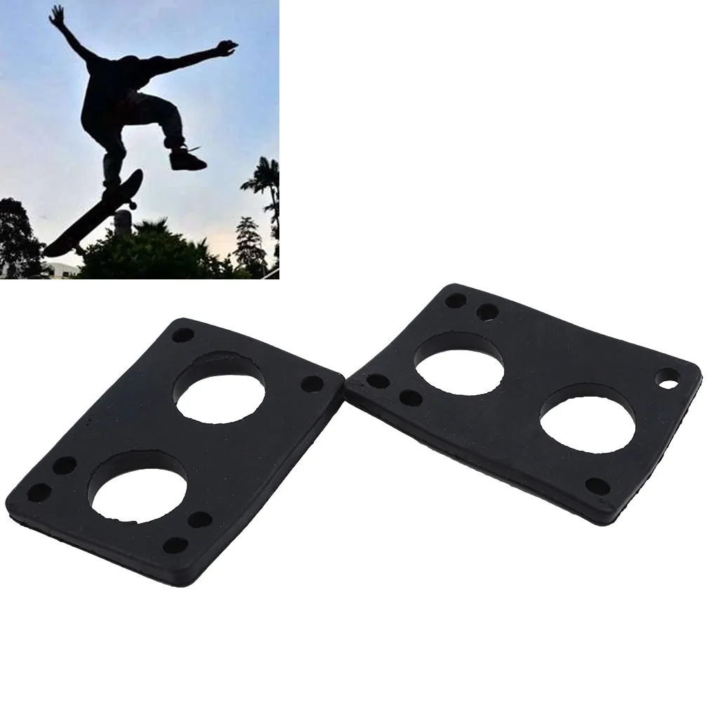 1 Pair Skateboard Riser Pads Longboard Highten Pads For Skate Board Shock Pads Cushion Scooter Shock Proof Truck Gaskets
1 Pair Skateboard Riser Pads Longboard Highten Pads For Skate Board Shock Pads Cushion Scooter Shock Proof Truck Gaskets