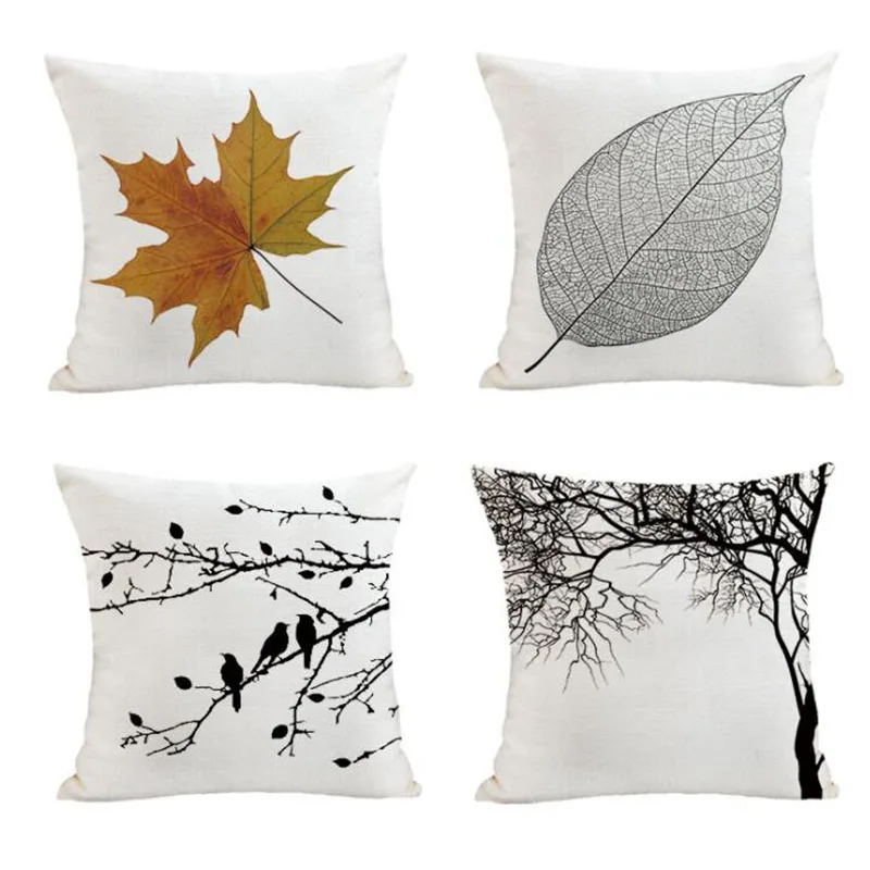 2pcs/set Nordic Style Simple Plant Pattern Pillowcase Square Flax Cushion Cover for Sofa Bed Decor Home Textile
2pcs/set Nordic Style Simple Plant Pattern Pillowcase Square Flax Cushion Cover for Sofa Bed Decor Home Textile
