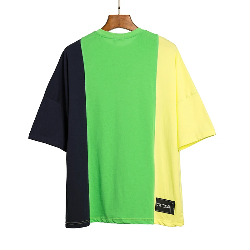 Summer 2020 new welldone panel reflective letter print short sleeve men's and women's we11done trend loose T-shirt
Summer 2020 new welldone panel reflective letter print short sleeve men's and women's we11done trend loose T-shirt