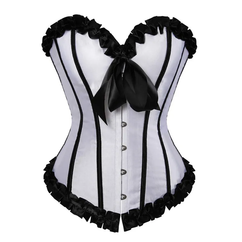 Exotic Corset Lingerie Satin Bustiers & Corsets Push Up Vintage Style Victorian Overbust Corset Pattern Korsett Clothing Green
Exotic Corset Lingerie Satin Bustiers & Corsets Push Up Vintage Style Victorian Overbust Corset Pattern Korsett Clothing Green