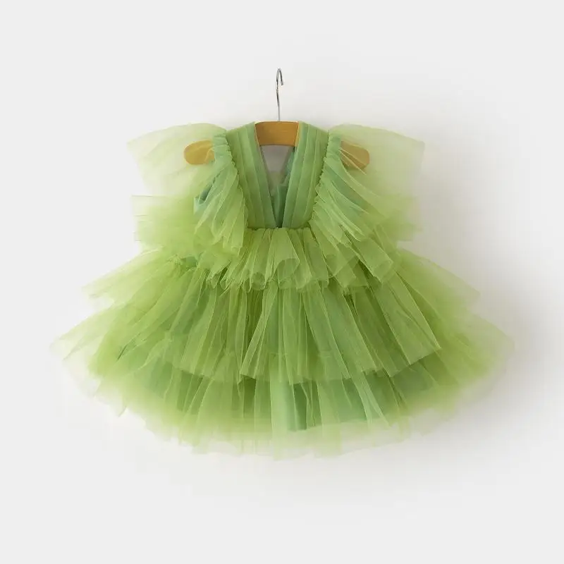 2021 Summer Girls Tulle Tutu Princess Dress Baby First Birthday Outfit Infant Christening Dresses Children Boutique Clothing
2021 Summer Girls Tulle Tutu Princess Dress Baby First Birthday Outfit Infant Christening Dresses Children Boutique Clothing