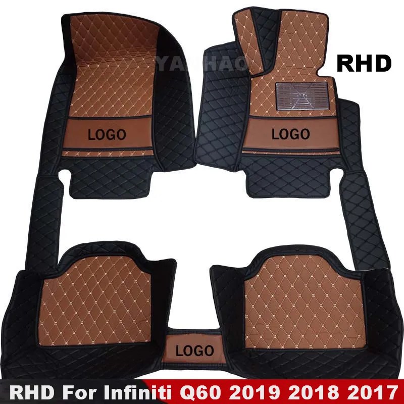 Автомобильные коврики RHD для Infiniti Q60 2019 2018 2017, коврики, автозапчасти, интерьерные коврики, покрытия для педалей, водонепроницаемые
Автомобильные коврики RHD для Infiniti Q60 2019 2018 2017, коврики, автозапчасти, интерьерные коврики, покрытия для педалей, водонепроницаемые