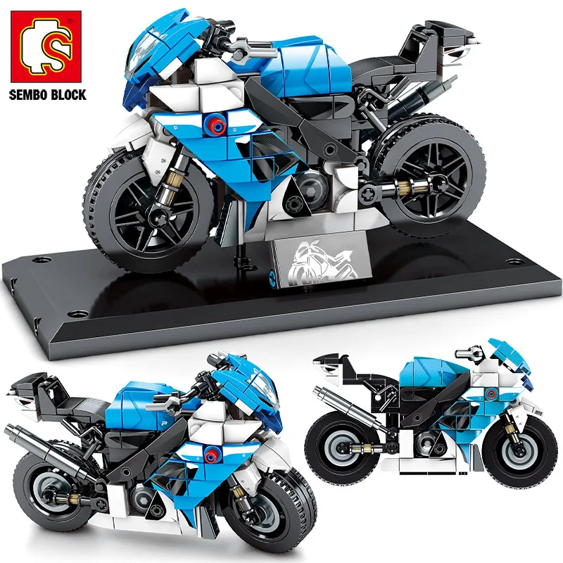 SEMBO City Off-road Motorbike DIY Building Blocks Technical MOC Racing Motorcycle Bricks Gifts Toys For Children Boys
SEMBO City Off-road Motorbike DIY Building Blocks Technical MOC Racing Motorcycle Bricks Gifts Toys For Children Boys