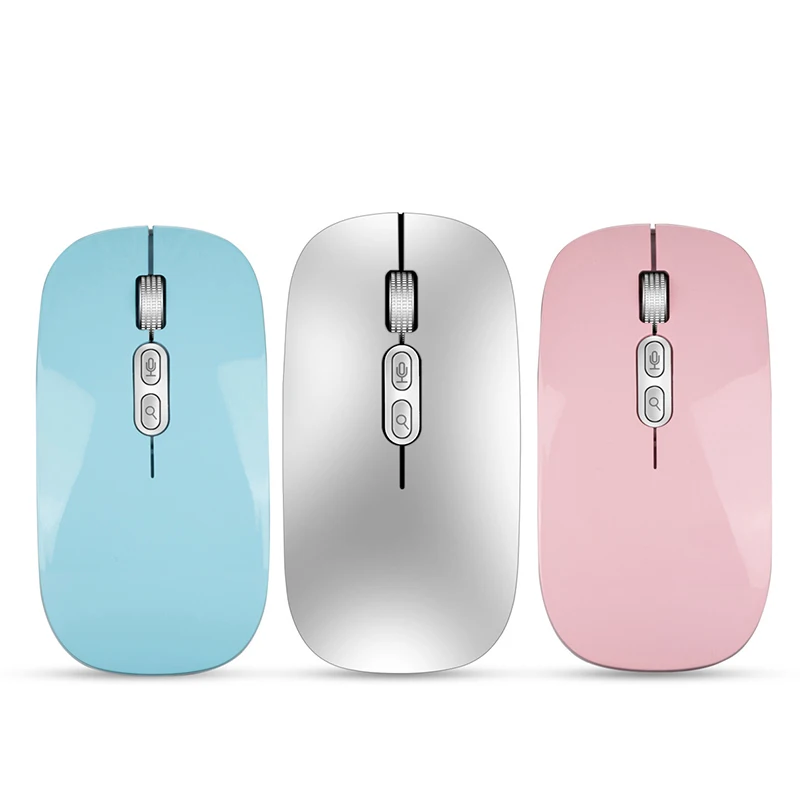 Bluetooth5.0 2.4Ghz Wireless AI Intelligence Voice Translation Mouse 1600 DPI Ultra-thin Ergonomic Portable Optical Mice For PC
Bluetooth5.0 2.4Ghz Wireless AI Intelligence Voice Translation Mouse 1600 DPI Ultra-thin Ergonomic Portable Optical Mice For PC