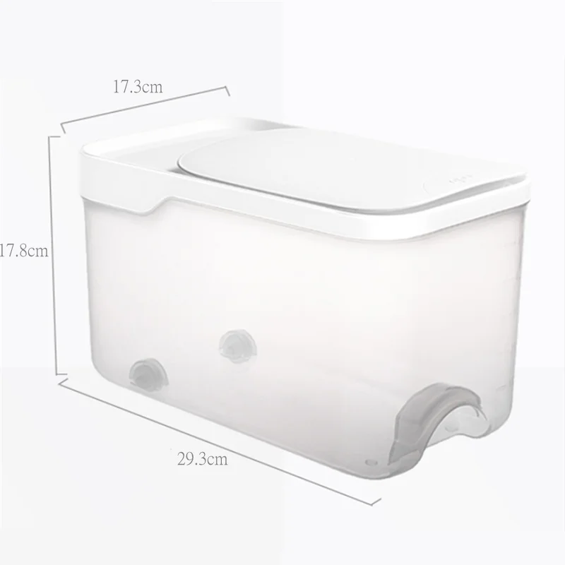 5KG Thick Household Kitchen Plastic Rice Bucket Insect-Proof Moisture-Proof Grain Food Flour Sealed Storage Box Jar Container
5KG Thick Household Kitchen Plastic Rice Bucket Insect-Proof Moisture-Proof Grain Food Flour Sealed Storage Box Jar Container